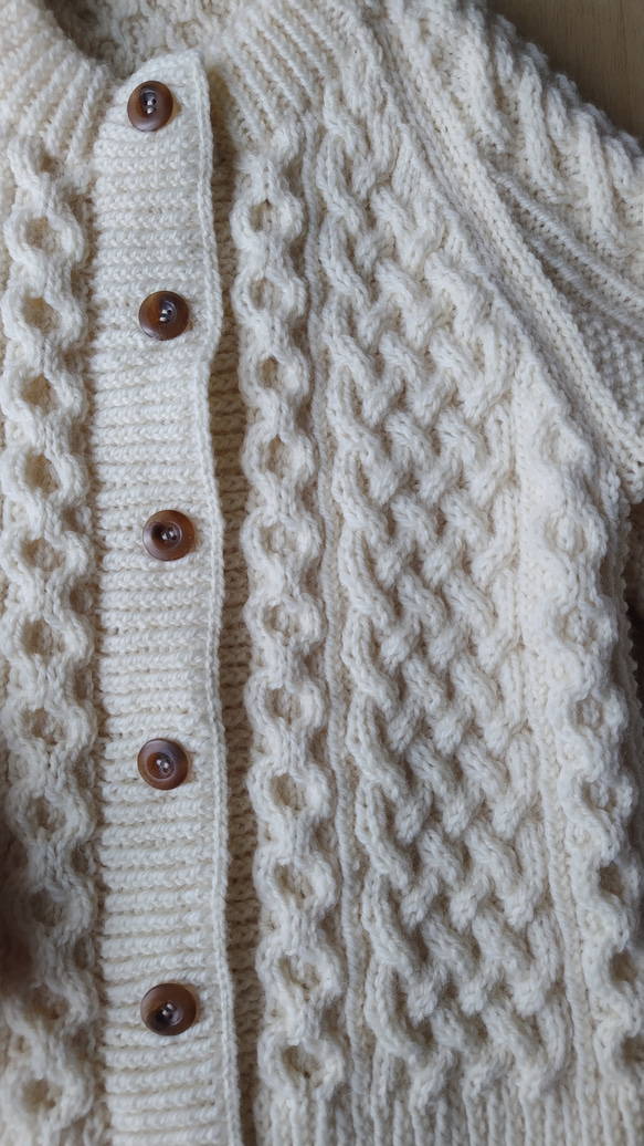 生成りのアランカーディガン 生成りのアランカーディガン S2174792288(16560円)