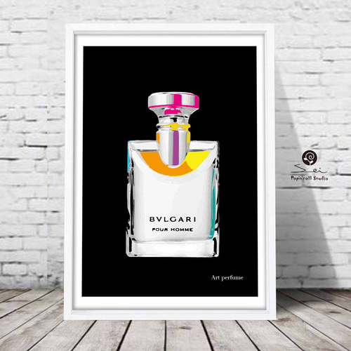 ポップアート 香水デザイン 絵画