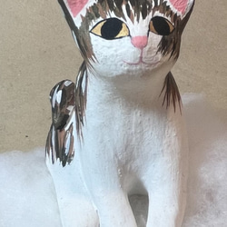 陶器で作った「たまごに入った猫ちゃん」 11枚目の画像