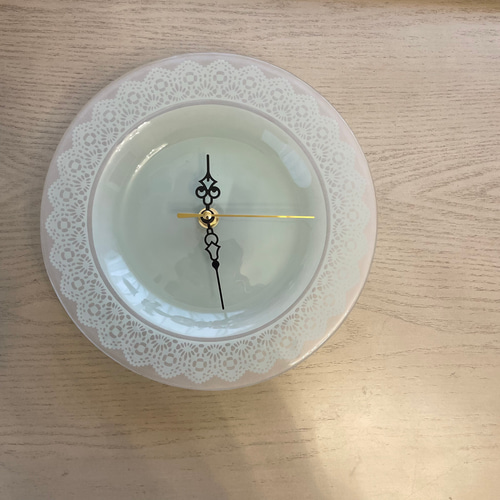 新しい到着 掛け時計・置き時計 壁掛け皿時計【No.4】 Maru. 15277326 通販 工芸品