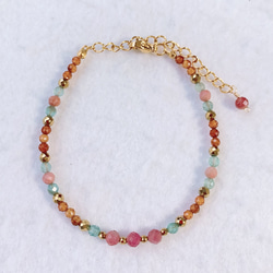 ブルーサファイア サファイア ブレスレット 14kgf ブレスレット