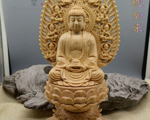 【修縁堂】特上彫 木彫仏像 大日如来座像 彫刻 一刀彫 天然木檜材 仏師で仕上げ 修縁堂】極上品 木彫り 仏像 大日如来座像 彫刻 一刀彫 天然木檜