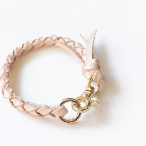 本革編み込み犬首輪 リード・首輪 R.Attribute 通販 15277970｜Creema