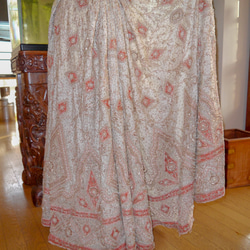 インド製ロイヤルファミリー 結婚式 パーティー 刺繍 スカート 2枚目の画像