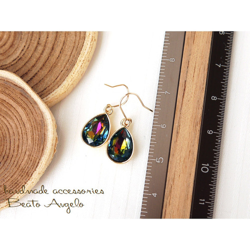 ⚠️まりリン　スワロフスキー　ピアス SWAROVSKI】渡辺翔太さん着用 Hyperbola ドロップピアス