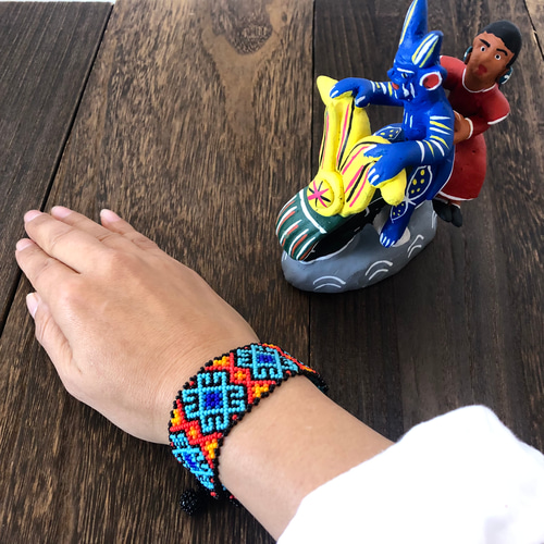 ビーズブレス(伝統模様・カラー) ブレスレット nonoalco 通販 ビーズブレス(伝統模様・カラー) ブレスレット nonoalco 通販
