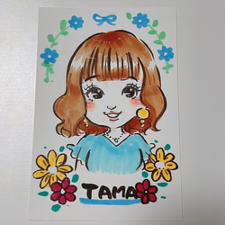 けーんさま専用【手描き似顔絵】 町の竹屋さん専用商品 イラスト natsumike 通販 15279013｜Creema