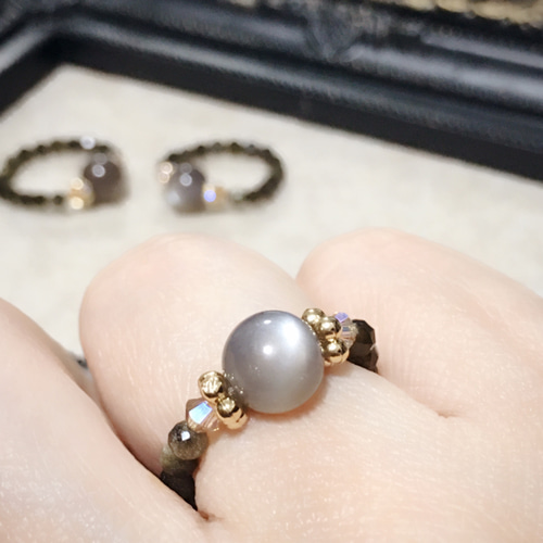 再販2】【新月、希望の光、新しいことを始める時のお守りに】ブラック