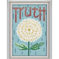 クロスステッチ刺繍キット truth 1枚目の画像