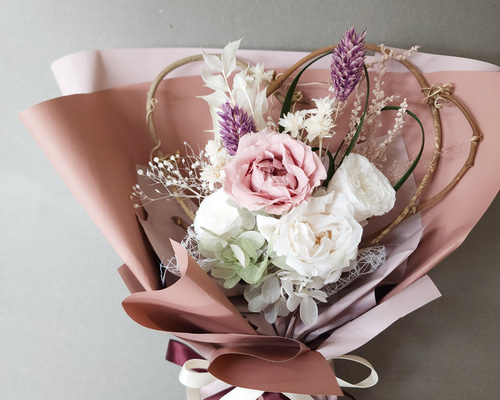 【1点のみ】プリザーブドフラワー ブーケ f9dc7d3163d9dc7b710bcb4bce7383