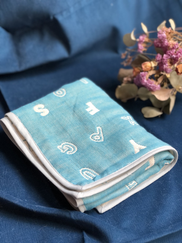 FUWARA☆ガーゼフェイスタオル☆ハンドメイド