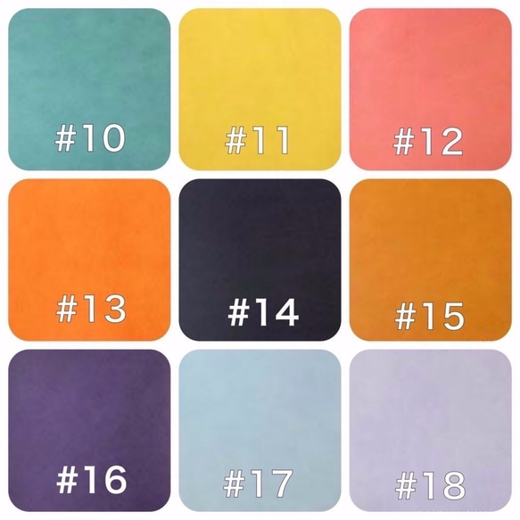 『受注製作』iphone14 シリーズ対応 レザーケース 選べるカラー 全23色+16色 カラーオーダー 7枚目の画像