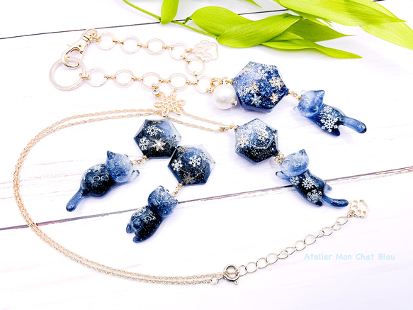 雪追っかけねこのバッグチャーム 10枚目の画像