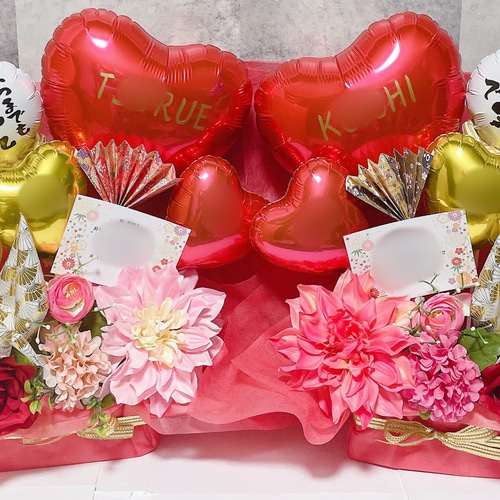 おむつケーキ バルーンギフト バルーンアレンジ バルーンブーケ 誕生日