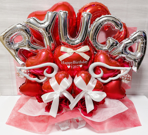 おむつケーキ　バルーンギフト　バルーンアレンジ　バルーンブーケ　誕生日　生誕祭　結婚祝い　記念日　オーダーページ TravisJapan