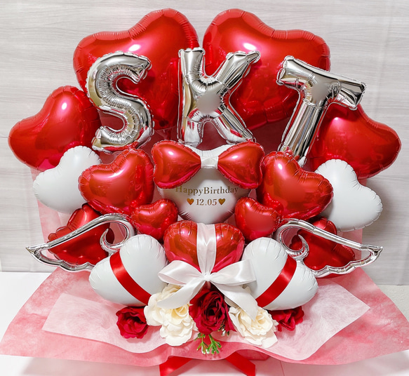 おむつケーキ　バルーンギフト　バルーンアレンジ　バルーンブーケ　誕生日　生誕祭　結婚祝い　記念日　オーダーページ TravisJapan