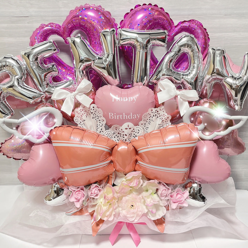 おむつケーキ バルーンギフト バルーンアレンジ バルーンブーケ 誕生日