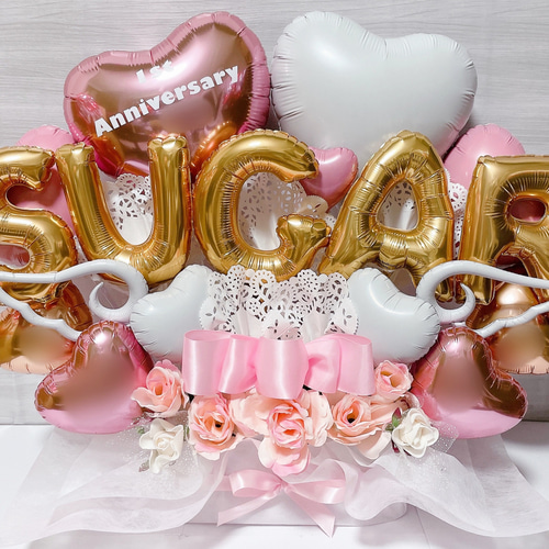 おむつケーキ バルーンギフト バルーンアレンジ バルーンブーケ 誕生日