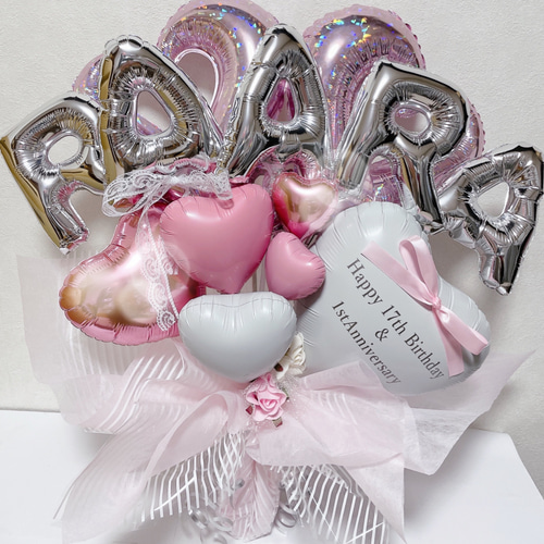 おむつケーキ バルーンギフト バルーンアレンジ バルーンブーケ 誕生日