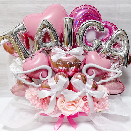 おむつケーキ バルーンギフト バルーンアレンジ バルーンブーケ 誕生日