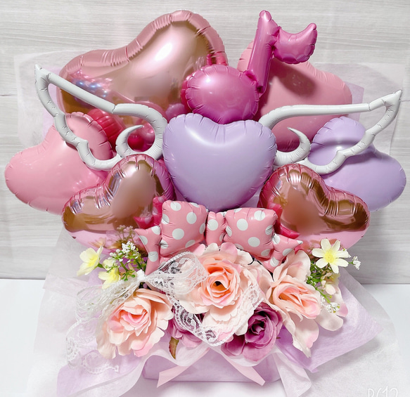 おむつケーキ　バルーンギフト　バルーンアレンジ　バルーンブーケ　誕生日　生誕祭　結婚祝い　記念日　オーダーページ TravisJapan