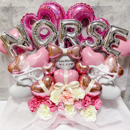 バルーンギフトバルーンブーケ他おむつケーキetc