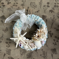 NEW新作★海色リースA☆マリンリース★ブルーリース 10枚目の画像