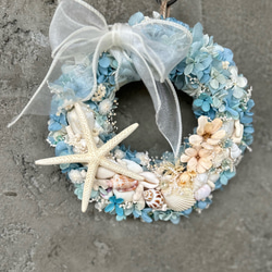 NEW新作★海色リースA☆マリンリース★ブルーリース 11枚目の画像