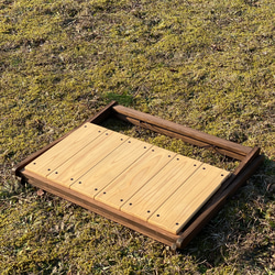 軽くて持ち運び簡単 サイドテーブル　キャンプ　アウトドア 3枚目の画像