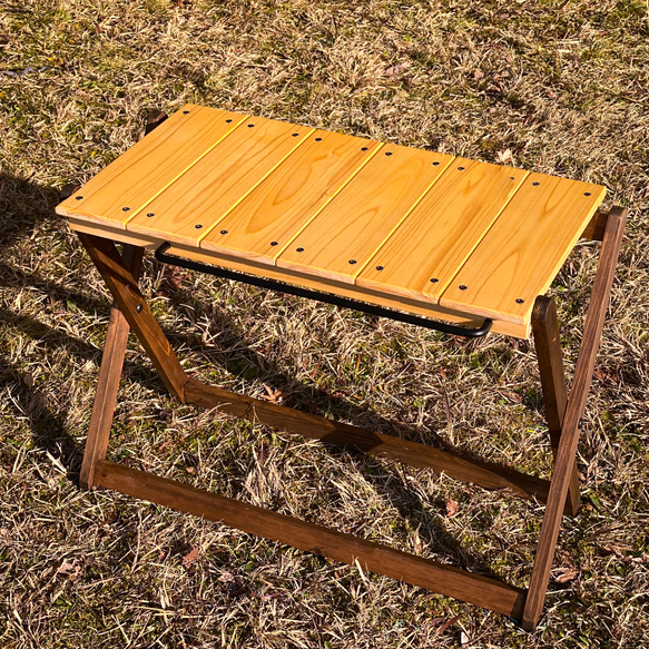 軽くて持ち運び簡単 サイドテーブル　キャンプ　アウトドア 2枚目の画像