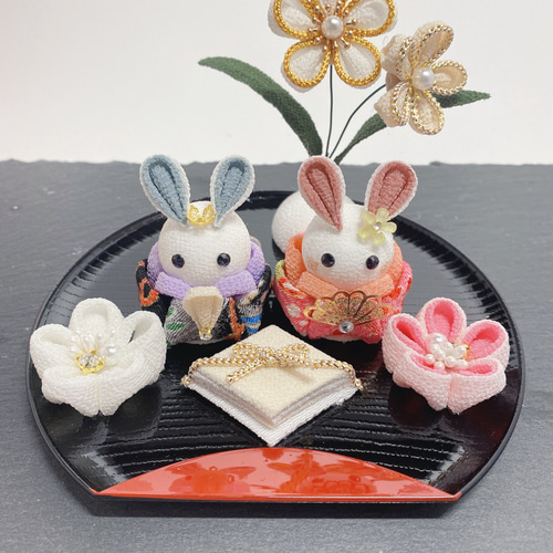 ♥A♡桜飾りー1**♡♥*ひな祭り飾り*♥*他つまみ細工**♡♥ つまみ細工雛人形 お雛様 ひな祭り ひな人形・雛飾り hana to