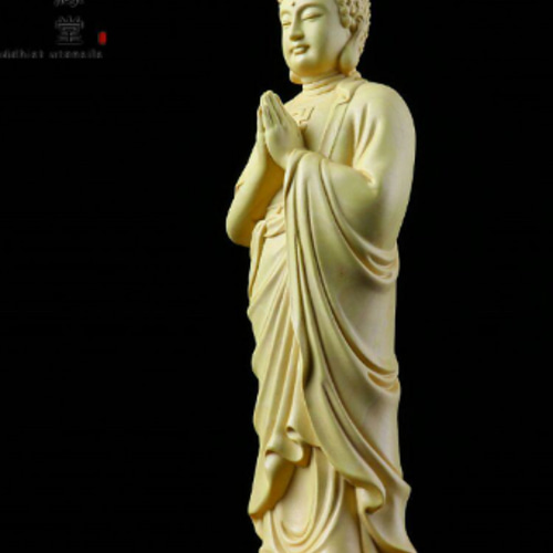 仏像 浄土宗 時宗 阿弥陀如来 立像 柘植六角台座 舟型唐草光背