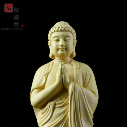 仏教美術 真っ白い 白檀 細密木彫 阿弥陀如来坐像 高さ35.5㎝ 切 仏教美術 真っ白い 白檀 細密木彫 阿弥陀如来坐像 高さ35.5㎝ 切