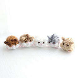 受注制作】ハムスターのあみぐるみ あみぐるみ ainote 通販 15280910