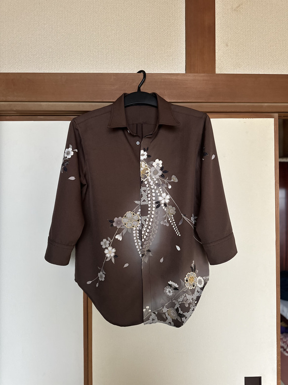 ちいちゃん　着物リメイク出品中！ Hachiware coordinate Kimono in Japan 🩵💙 #chiikawa #ちいかわ