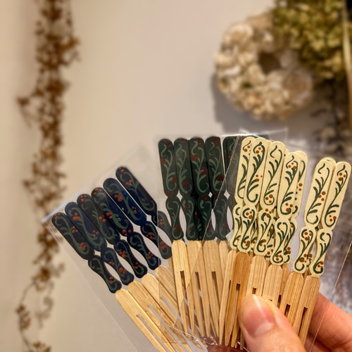 sale 手描き スティック 26本 ヨーロピアンペインティング ピック