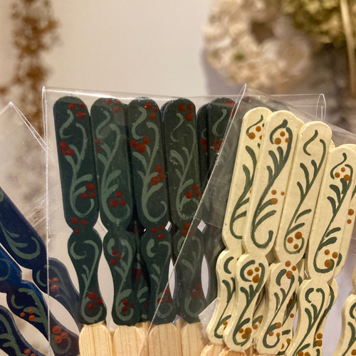 sale 手描き スティック 26本 ヨーロピアンペインティング ピック