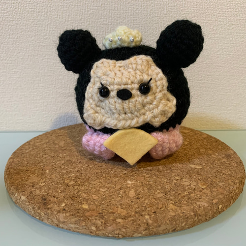 あみぐるみ ディズニー ミッキー ミニー ひな祭り ひなまつり 雛人形
