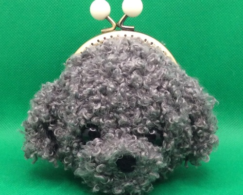 ✽ハンドメイド✽ 手編み がま口 あみぐるみ おサルさん フクロウさんポーチ♥ ハンドメイド 手編み がま口 あみぐるみ おサルさん フクロウ