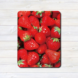 iPadケース ★スマイル イチゴ 手帳型ケース ※2タイプから選べます 2枚目の画像