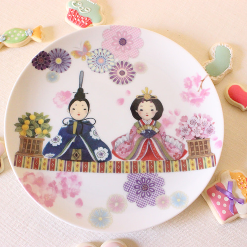 ポーセラーツ作品【お雛様】 雛人形・ひな祭り