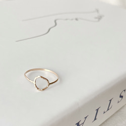 14kgf   Circle ring(gold)サークルリング (ゴールド) 2枚目の画像