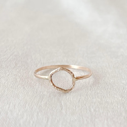 14kgf   Circle ring(gold)サークルリング (ゴールド) 1枚目の画像