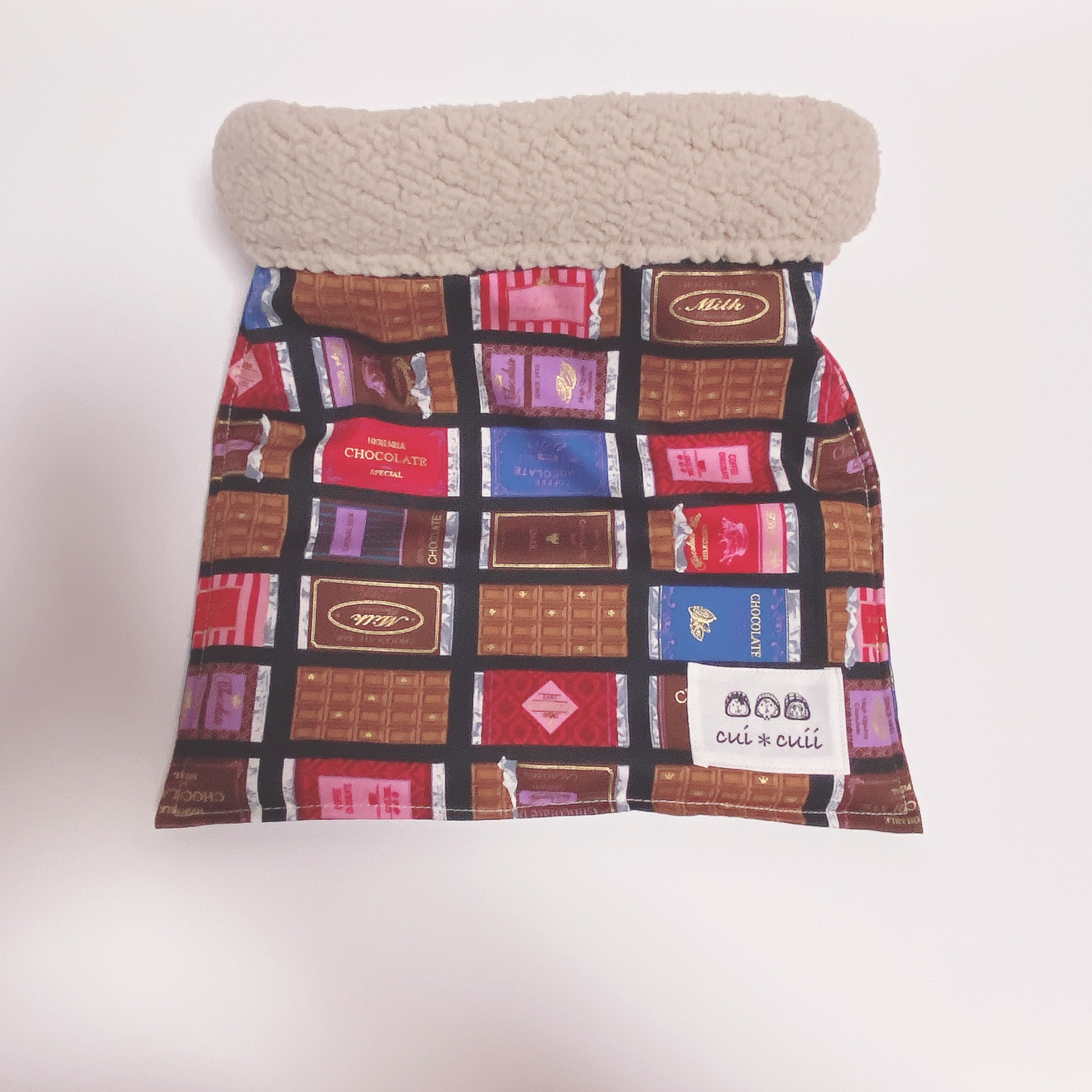 ハリネズミ用寝袋♡リボンピンク （ハリネズミ用寝袋 M（夏用） 綿  