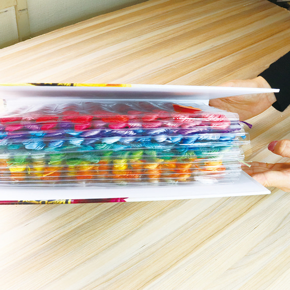 新入荷！お洒落なバインダーに入った刺しゅう糸！『DMC社　25番糸　スペシャル3種セット』～全色500色セット～ 計165色各1本