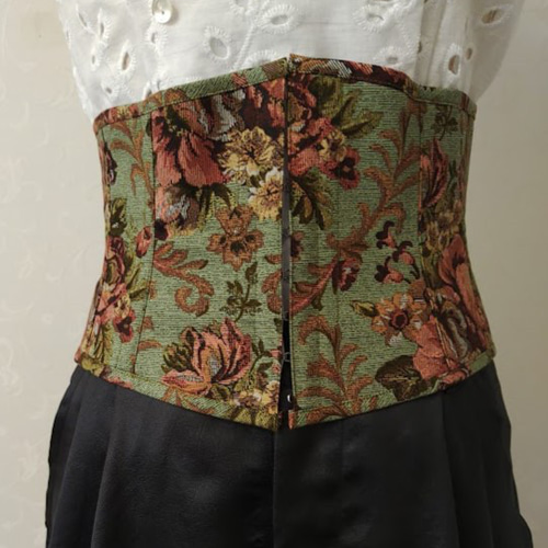 コルセット 受注生産] DD,DDdy（S/M/L胸）スチームパンク コルセット03 – Leather