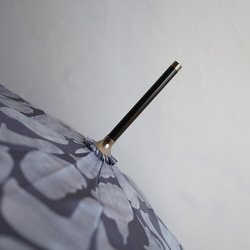 竹の傘 バード　チャコール 晴雨兼用 長傘 ALCEDO 161036 日傘 雨傘 14枚目の画像