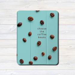 iPadケース ★コーヒービーンズ　手帳型ケース ※2タイプから選べます 2枚目の画像