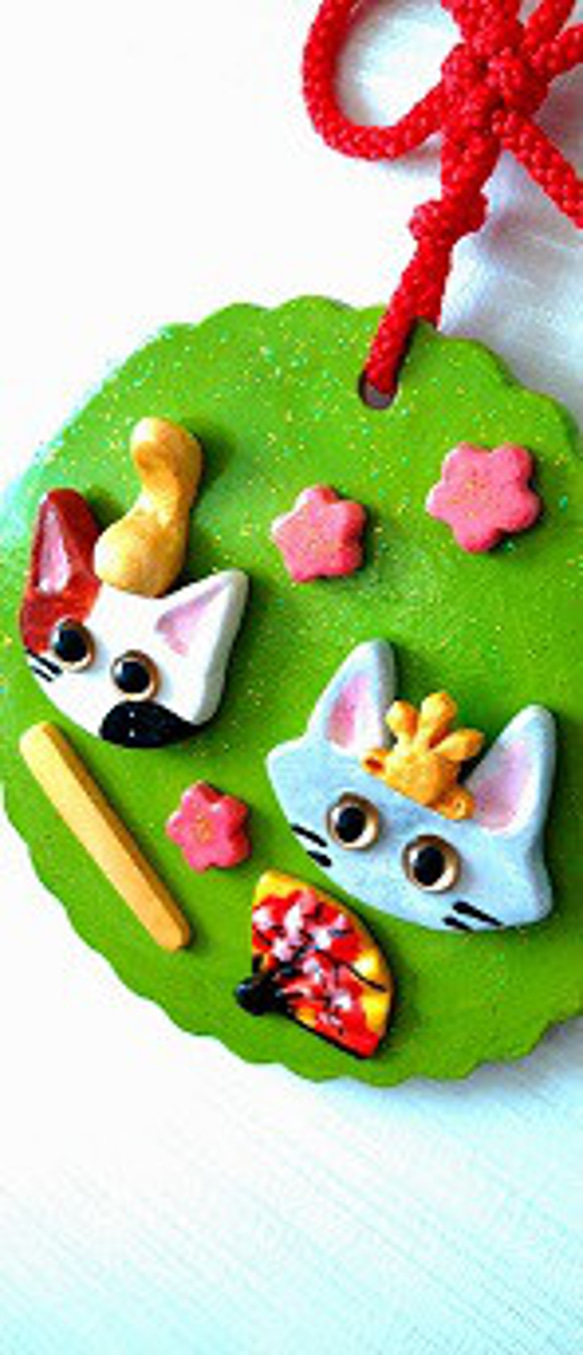 猫雛飾りセール 2枚目の画像