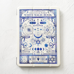 架空の魔導書"白魔法と錬金術の本" iPadケース 3枚目の画像